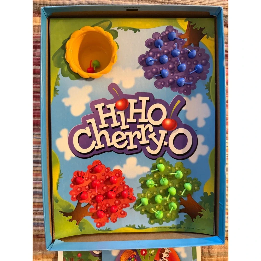 Hasbro HiHo Cherry-O Board Game Counting Numbers Math Skills Ages 3+ A4755